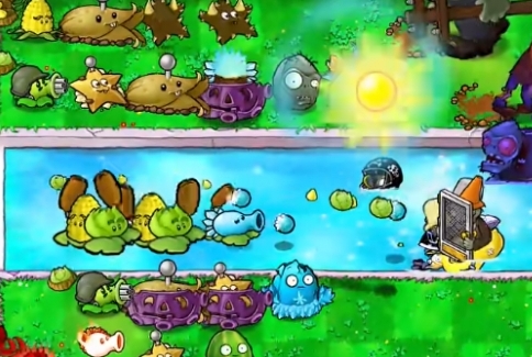 《植物大战僵尸杂交版》挑战模式第11关通关攻略(图5) 《植物大战僵尸杂交版》挑战模式第11关通关攻略(图5)