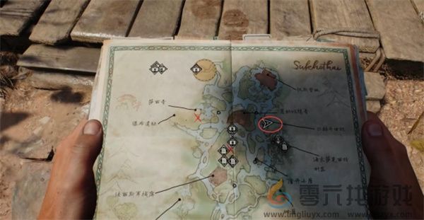 夺宝奇兵古老之圈丛林斗士坑谜题攻略(图4)