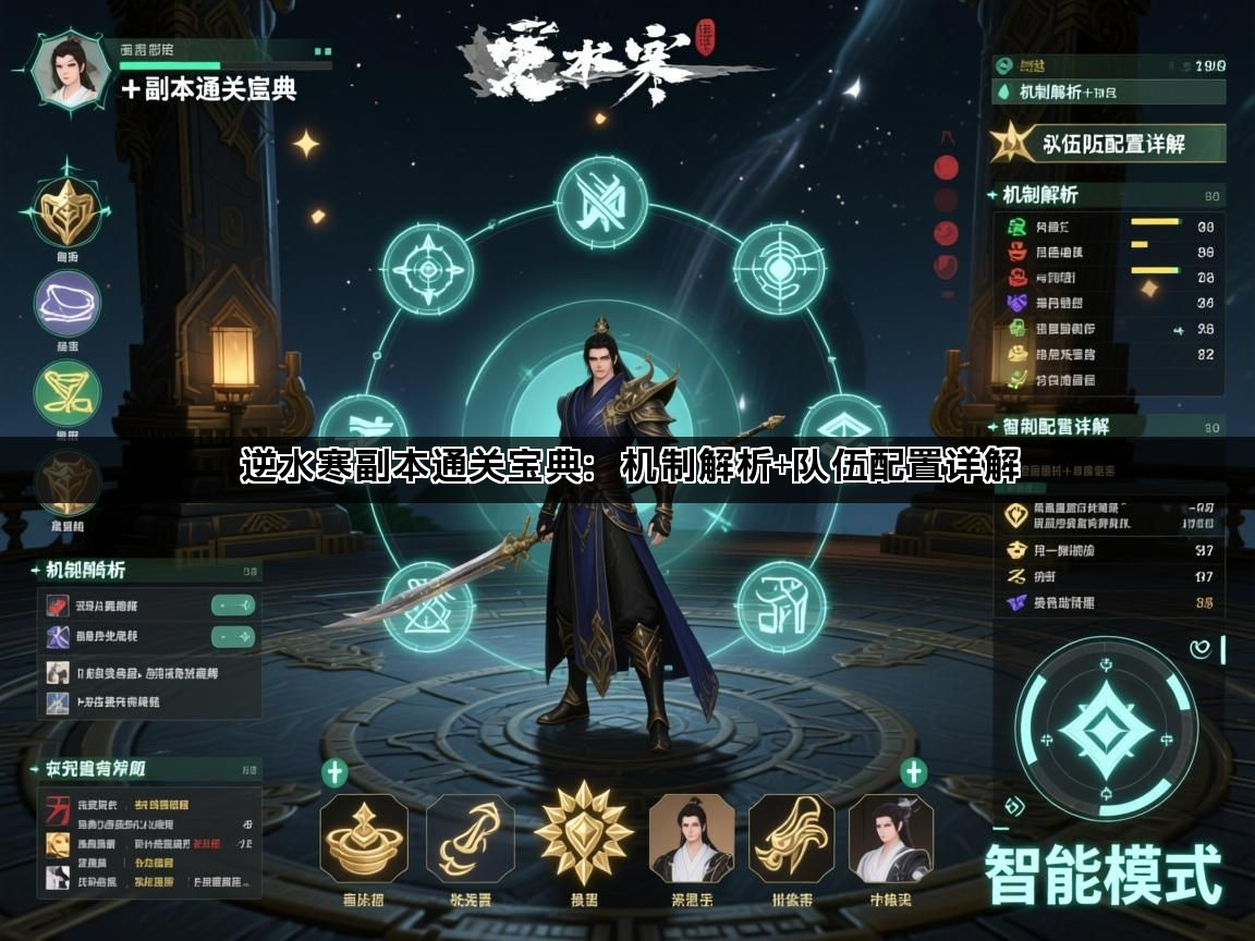 逆水寒副本通关宝典：机制解析+队伍配置详解(图1)